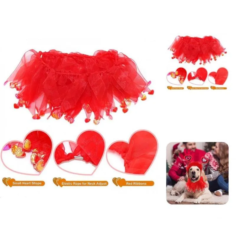 Dog Apparel Po Props Breathable Pet Dogs Gauze Princess Dress Headband Set SuppliesDog DogDog