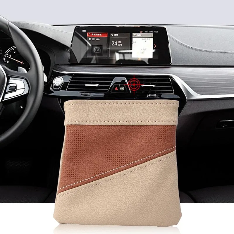 Car Organizer Accessories Mobile Phone Bag Storage Stuff Stowing Tidying Air Outlet Jewelry Pocket Tidy Box Sundries