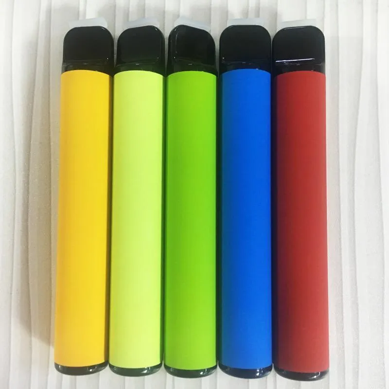 Wholesale Puff 800 Electronic Cigarettes Disposable E Cigarettes 550mAh Battery 3.2ml Prefill