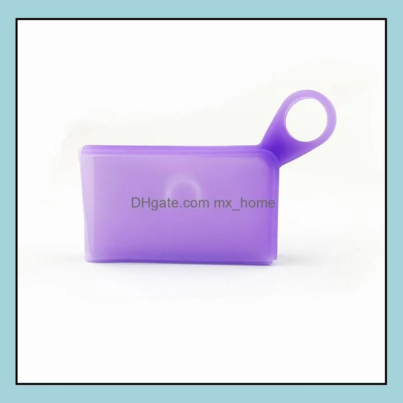 new pattern mask container silicone storage box face masks case dust proof multifunctional hygienic hot sale sn3289