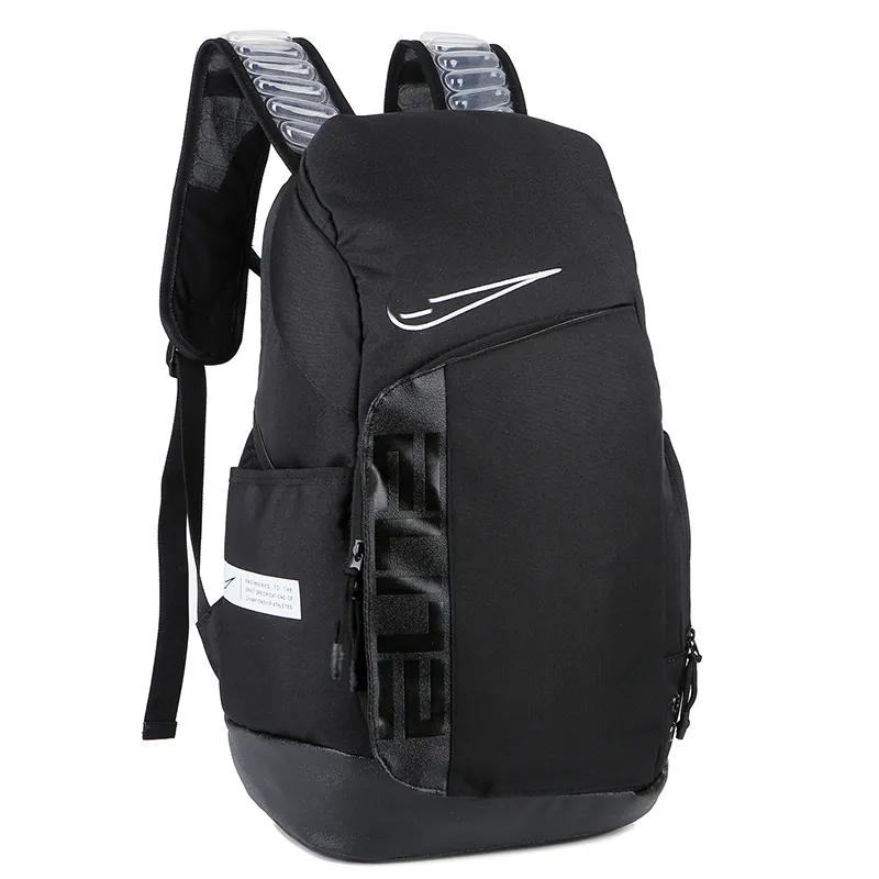 Mochila Elite Pro Basketball, mochila de designer de almofada de ar, mochila de bagagem esportiva ao ar livre Backpack Bolsa de computador de computadores de computadores de mochila de mochila