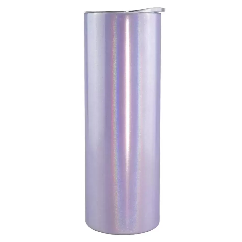 US Stock Glitter stainless steel double wall 20 oz cups holographic glitter sublimation tumbler fy4373 0307