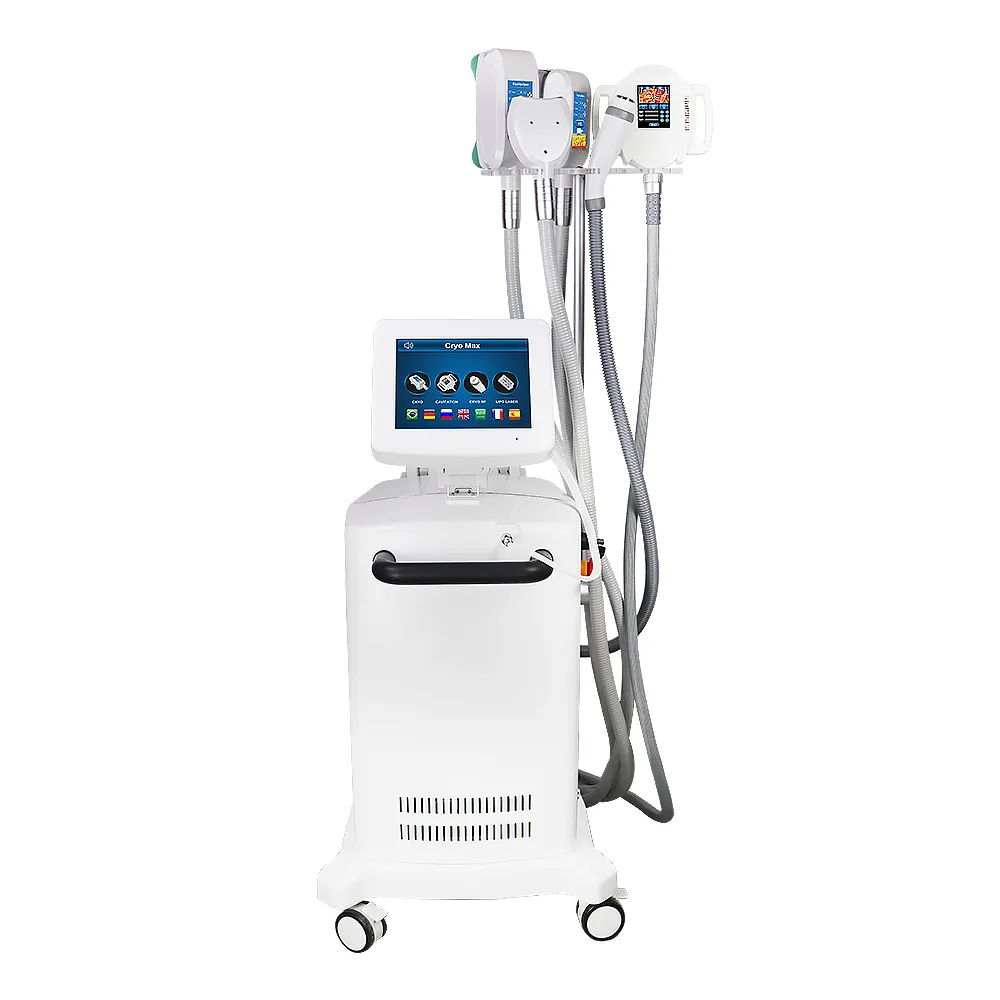 Cool Fat Freezing Sculpting Cativation Machine Laser Pad RF Cryolipolysis 4 in 1 lichaamscontourenmachine