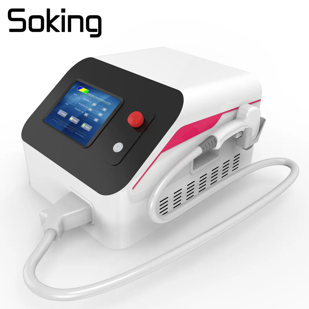New Portable Diode Laser 3 Waves 755 808 1064nm/808nm Diode Laser body face permanent Hair Removal Machine