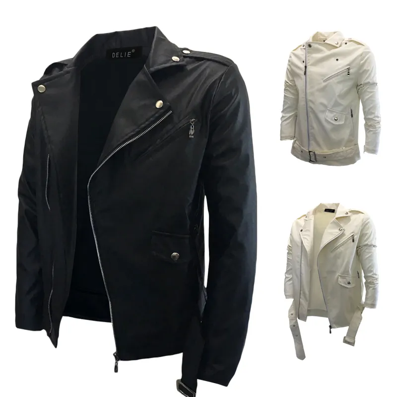 Mrmt Brand Men Leather Jacket Men Jupliets Overtain