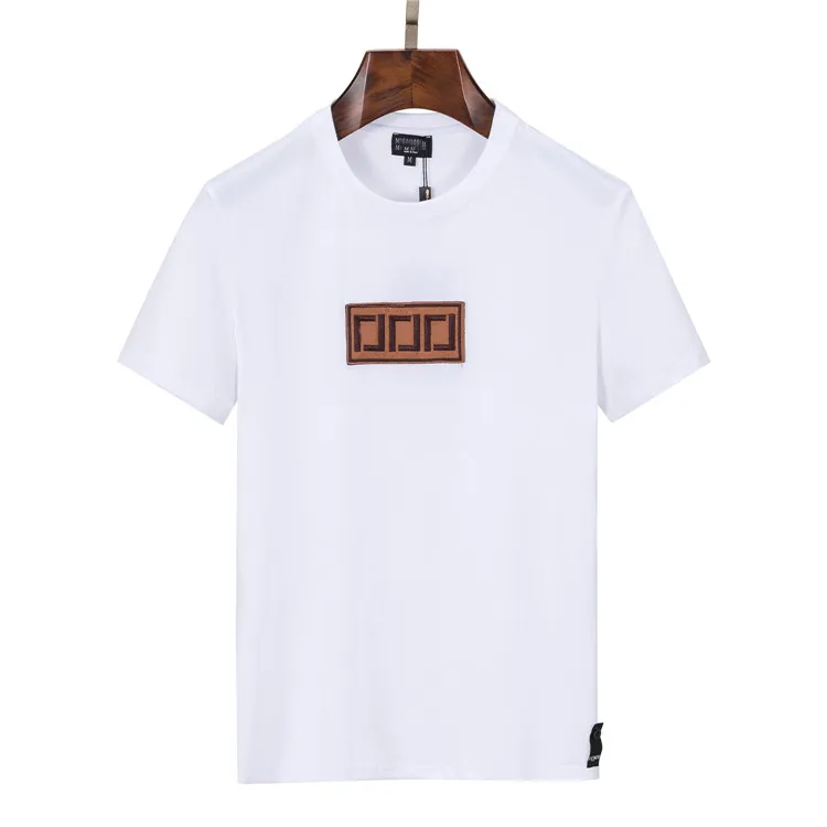 ny t-shirt broderad t-shirt modepersonlighet män och kvinnor design dam t-shirt hög kvalitet svart vit 100% bomull