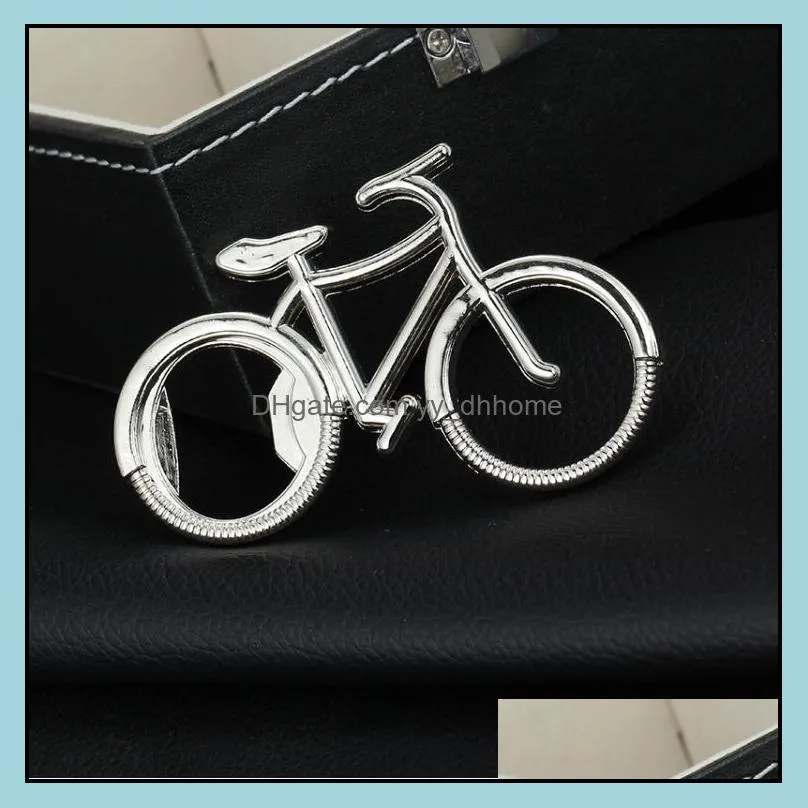 bicycle keychain gift cute beer bar products metal opener fashion bicycles shape keychains car key chain bottle openers lxl252-a