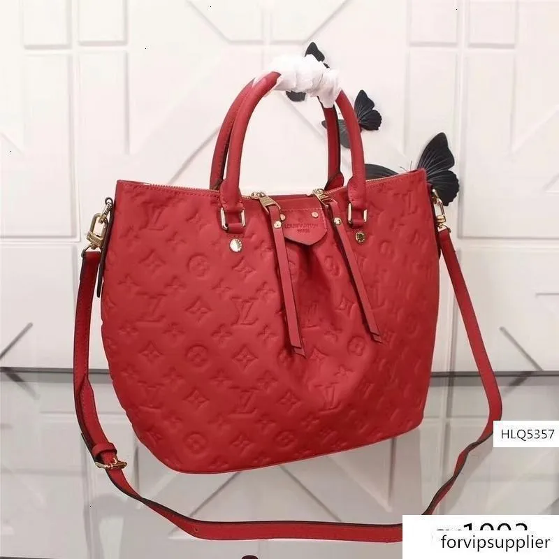 Designer 2019 M51100 Fleurs Impression En Relief Rouge Sac À Main Sacs À Main Poignées Supérieures Boston Cross Body Messenger Sacs À Bandoulière