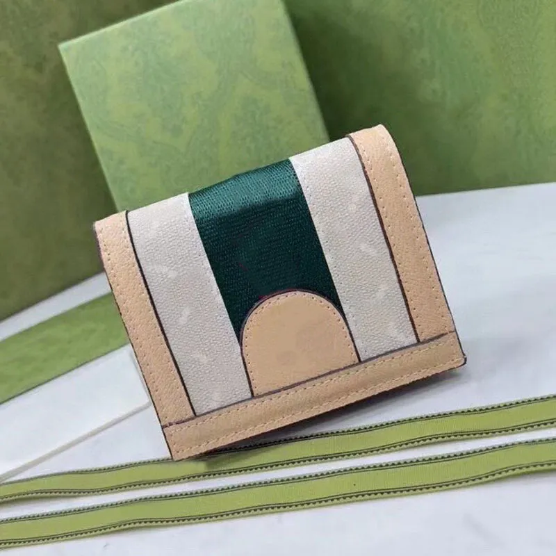 Mini carteira feminina bolsa bolsa bolsa bolsa bolsas de chão de gola hold holde lona marrom couro flap carteira com zíper de bolso de letra clássica estampas de carta