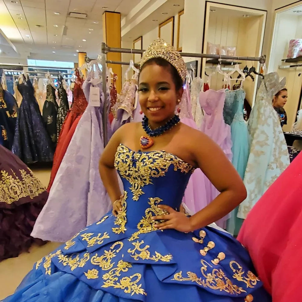 Royal Blue Masquerade Dresses