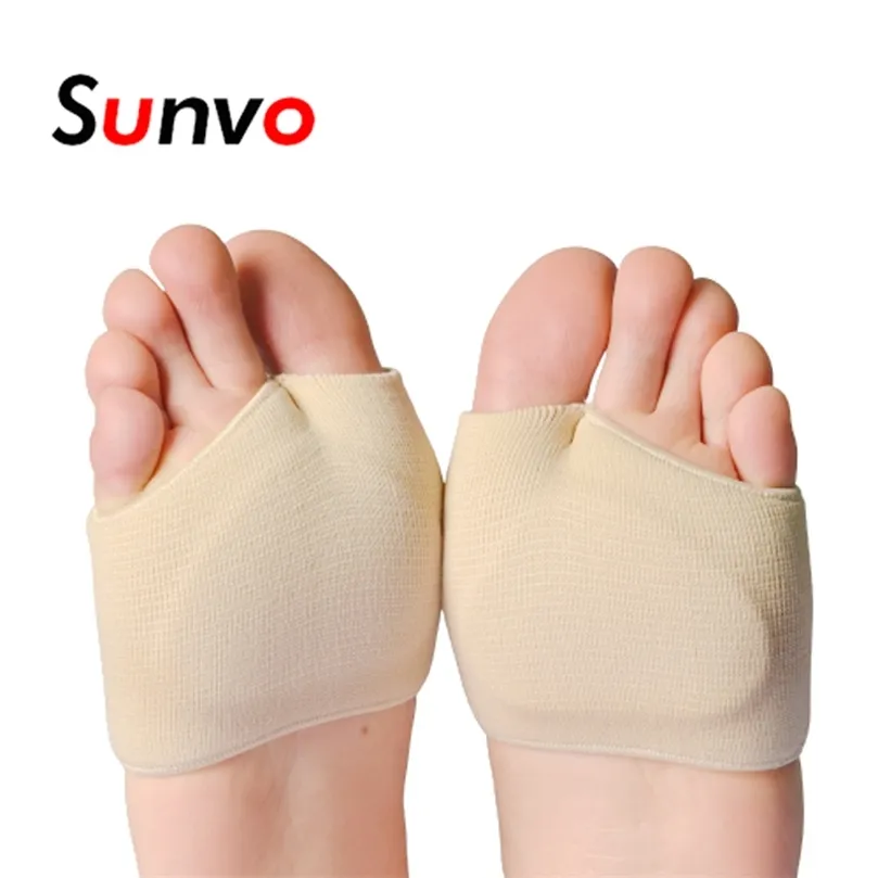 Demi-semelles en gel de silicone pour les coussinets de chaussures de soulagement de la douleur métatarsienne de l'avant-pied Coussins de pied pour les chaussettes correctrices d'hallux valgus 220713