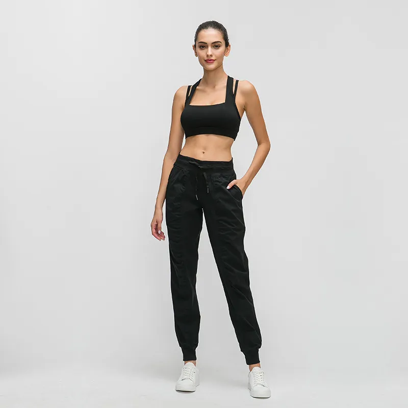 L90 Yoga Dance Pants High Gym Sport Relaxed Lady Loose Pants Women