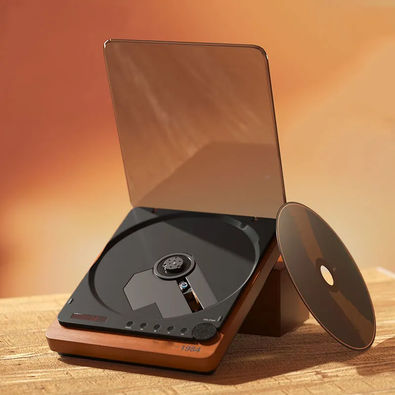 Bluetooth Walkman Portable Home Hifi Лихорадка Лихорадка Профессиональный CD-плеер Ретро Альбом прослушивания без потерь Качество звука CD Player