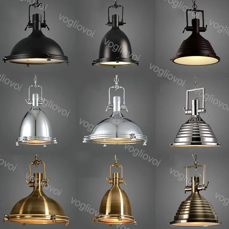 Pendant Lamps Vogliovoi Jabbos Robbe Gay Vintage Industrial Nordic Retro Lights Lampshade Loft Metal Cage E27 For Dining RoomPendant