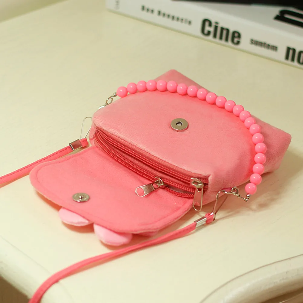 Baby Products Online - Baby Girls Cute Mini Bag For Kids Pu Cat Handbags  Small Shoulder Leather Zipper Kids Princess Crossbody Bags Coin Purse -  Kideno