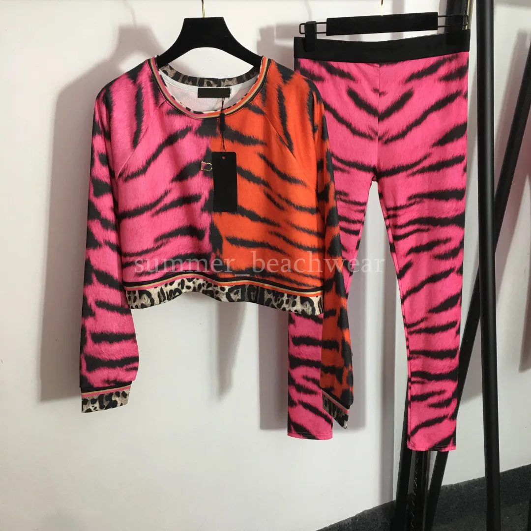 Leopard Print Kobiety dressami ciasno dopasowanie stroju jogi designer oddychający sport
