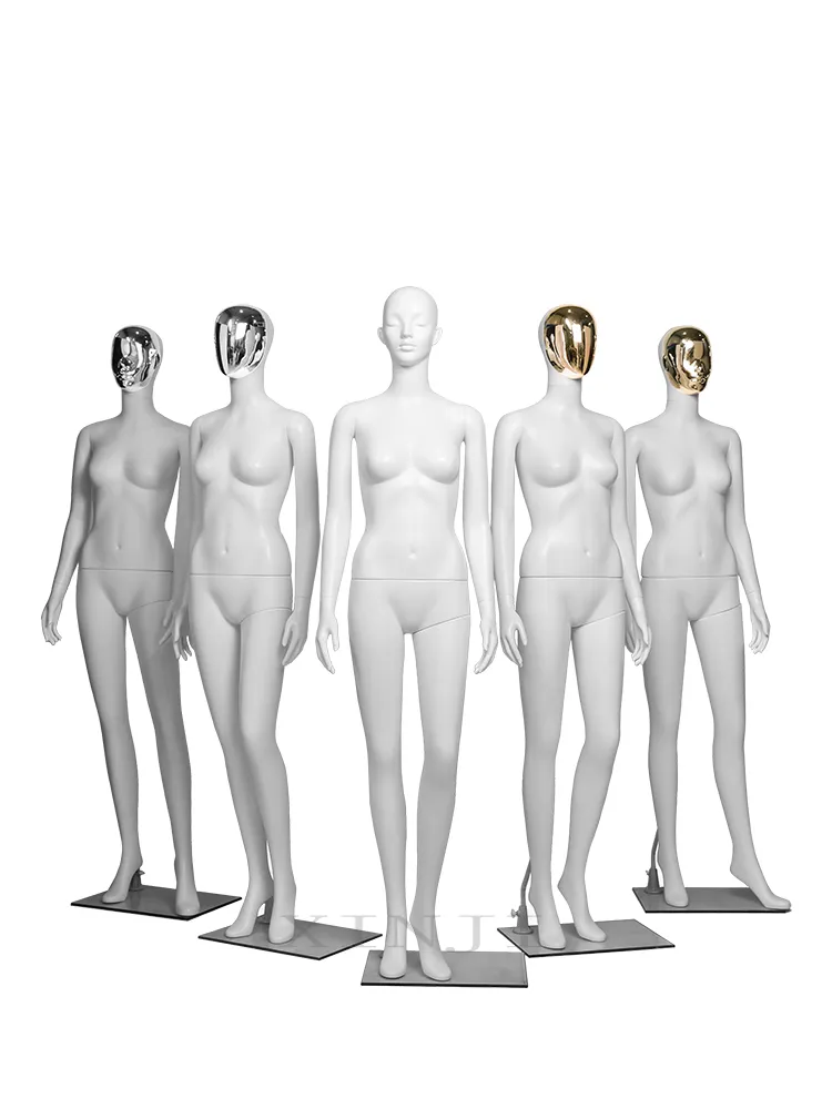 Nouveau style blanc en plastique blanc mannequin modèle de tête différente remplacer pour vous