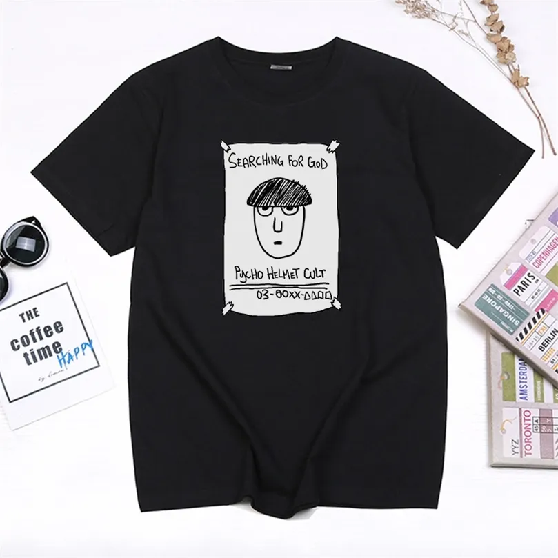Camiseta Mob Psycho 100 - Manga Corta Unisex, Estampado Anime, Algodón Y Poliéster