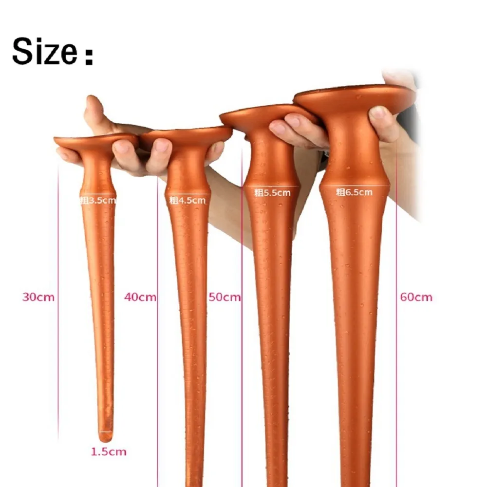 24 polegadas Grande Silicone Bagina Escala Dildo Sexy Brinquedos Para As Mulheres Homens Plug Anal Prostato Massagem Butt Anus Dilator Stimulator