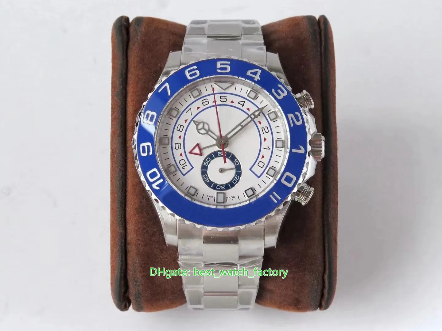 4 Style zegarek VRF Fabryka Najlepsza jakość zegarki Cal.4161 Ruch 44 mm 116681 116680 116688 904L STALOWY Chronograf mechaniczny automatyczny na rękę mężczyzn