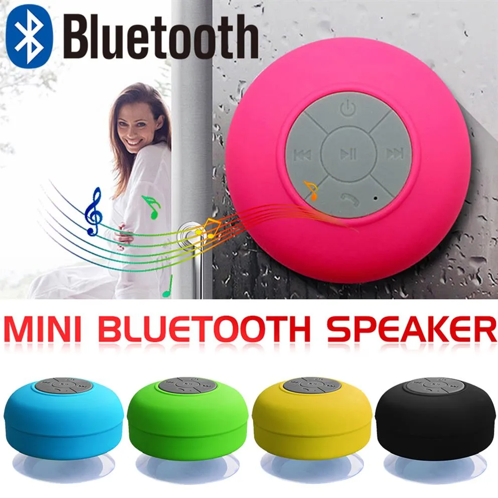 Haut-parleur Bluetooth Draagbare WaterDichte Draadloze Hands LuidSprekers, Voor Douches, Badkamer, Zwembad, Auto, Strand Outdoor 318V