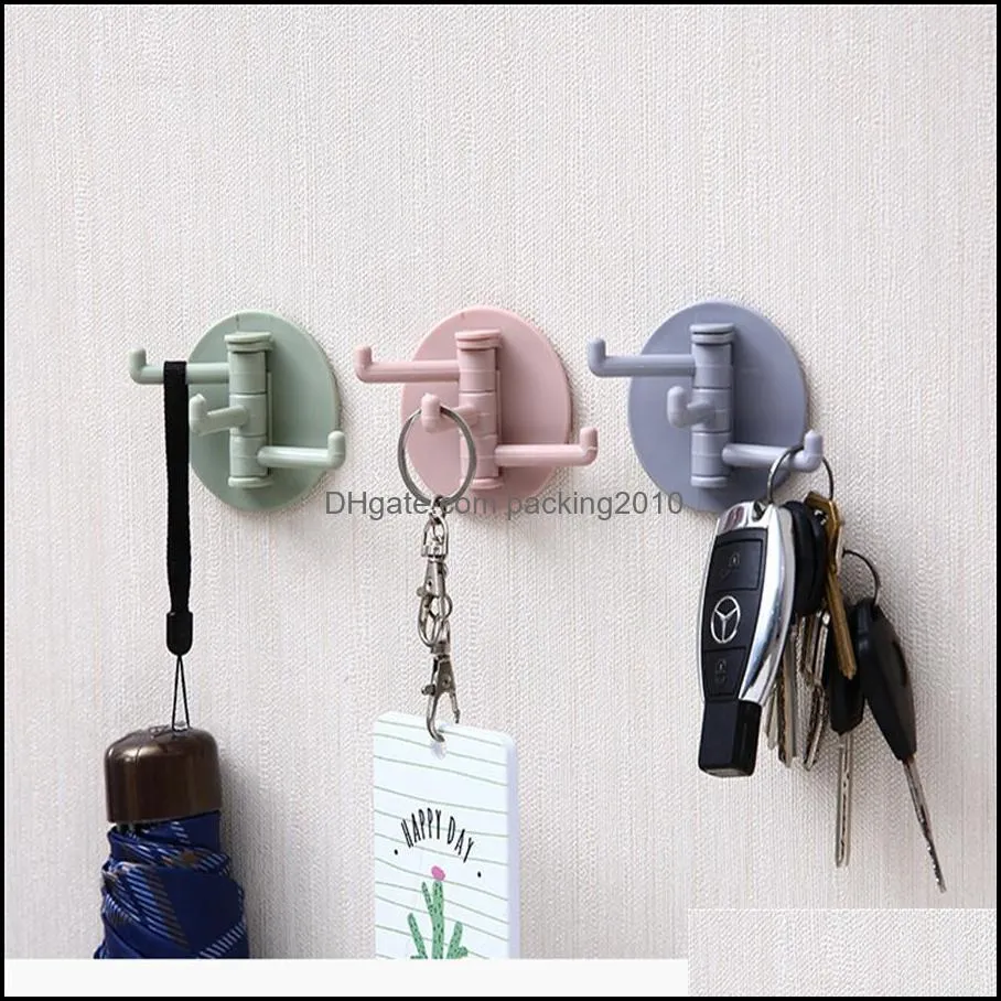 Sticky hook Nordic cute strong load-bearing hook home punch-free seamless wall decoration dormitory