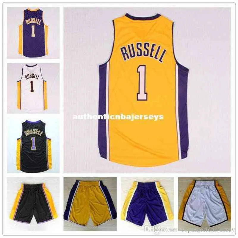 Stitched 2015 Draft #1 DAngelo Russell Marquette Basketball