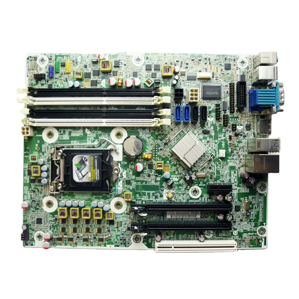 HP Z220 SFF 655840-001 501 601 655582-001 LGA1155 DDR3 DDR3 için İş İstasyonu Anakart Yüksek Kalite Tamamen Test Edilmiş Hızlı Gemi