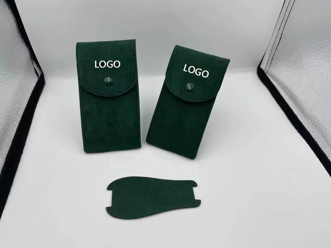 Montres Boîtes Cas Usine Fournisseur Vert Avec Boîte Portable Originale Hop-poche Peut Personnalisation Watche