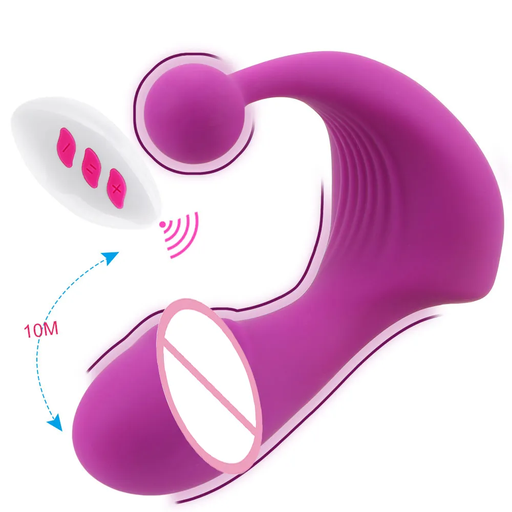 Stimulateur de Clitoris, Plug anal, 12 Modes, télécommande sans fil, gode portable, vibrateur, masseur de point G, jouets sexy pour femmes