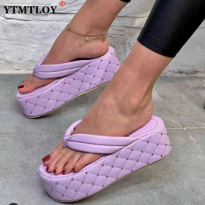 Slippers Summer Sandals Women 5.5 Cm Flated Flats Travel Leisure Comfort للجنسين المصمم الفاخر الحجم 36-43 220329