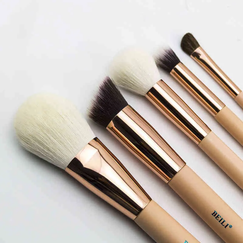 Makeup Tools Makeup Brush Set Makeup Set 5 Pink Outline Foundation Make-up concealer Eye Shadow 220423