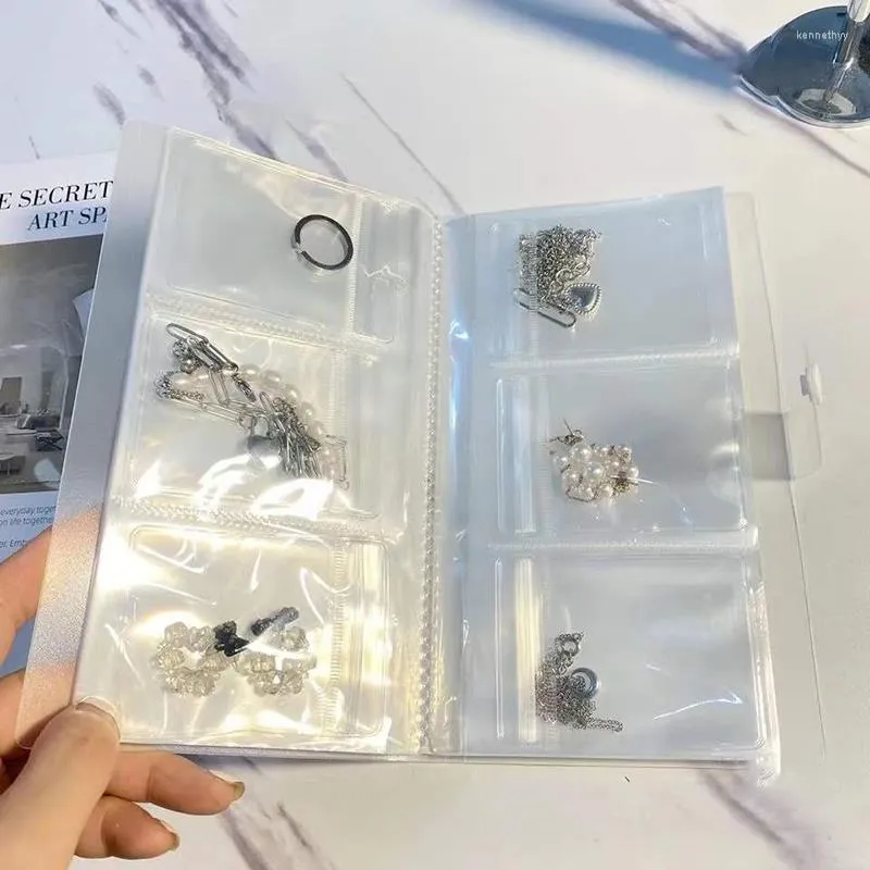 Takı Torbaları Çantalar Anti-Oksidasyon Ekran Depolama Küpe Kolye Bilezikleri Yüzük Organizatörü Ziplock Boxjewelry Poşetleri