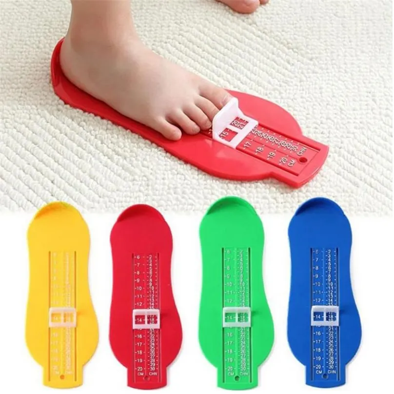 Baby Souvenirs Foot Shoe Size ure Gauge Tool Device uring Ruler Novelty Footprint Makers Fun Funny Gadgets Birthday Gift 220624