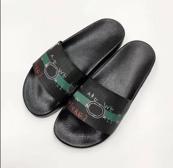 22ss Men Women Slippers Designer Shoes Luxury Slide Summer Fashion Wide Flat Sandals with Thick Sandal Slipper Flip Flops size 358442641