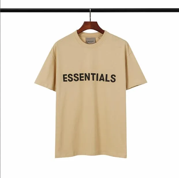2022 İlkbahar Yaz Hip Hop Essentials 3D Silikon Tee Kaykay Tshirt F Erkek Kadın Kısa Kollu Casual Gömlek A24