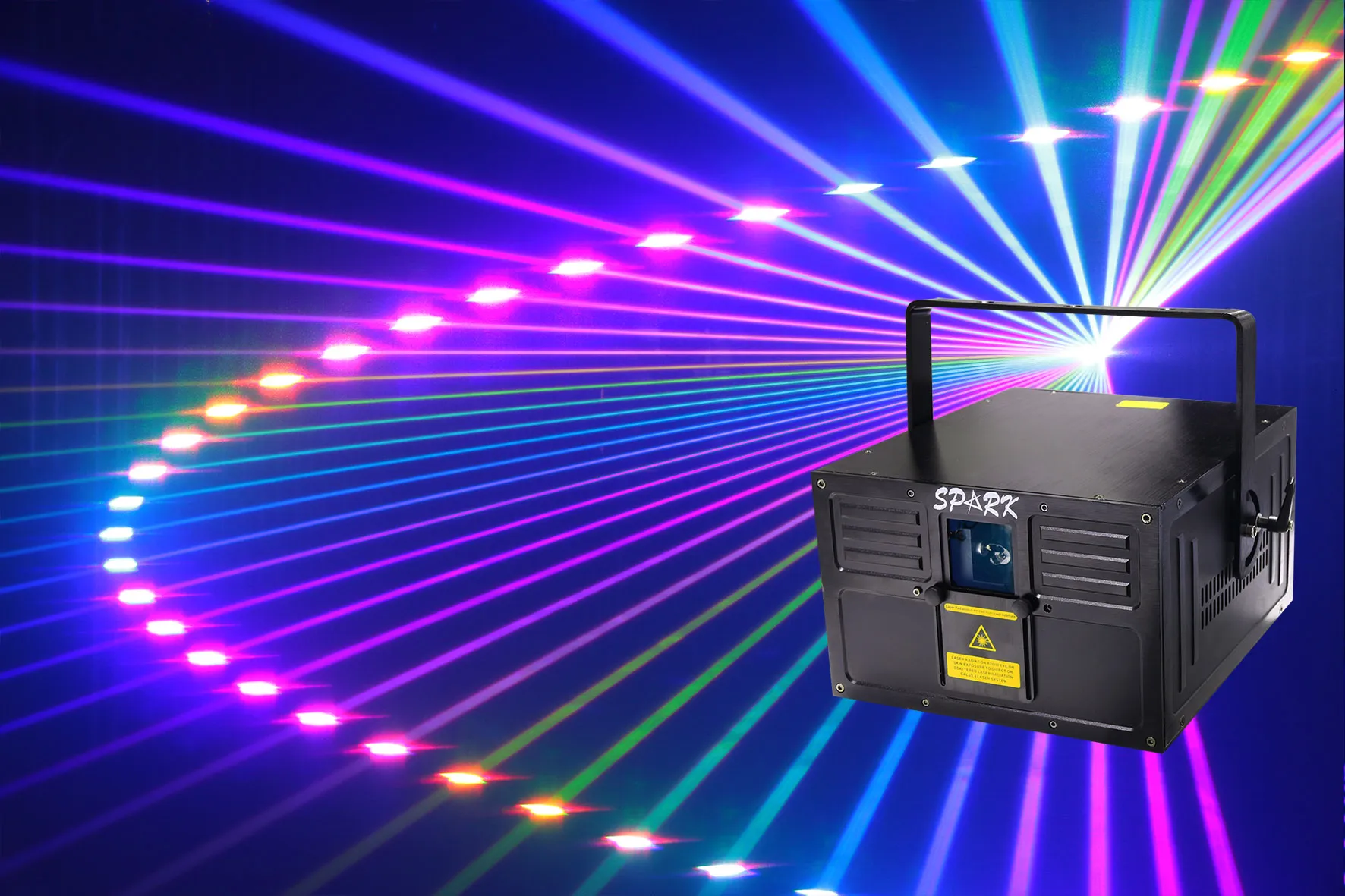 Laser Lighting 10w RGB Full Color Animation Stage Laser Light From