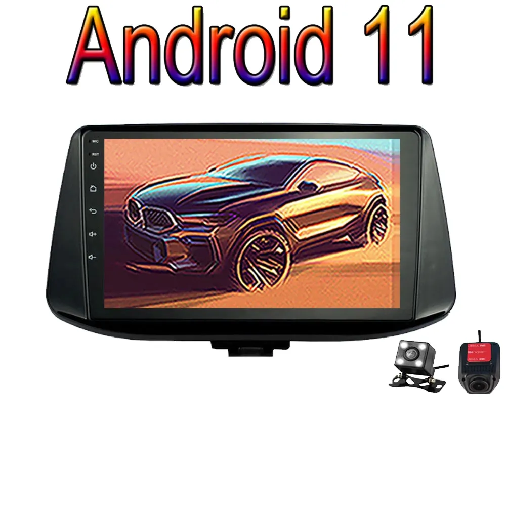 9 polegadas Android 10 Full Touch Car Video Multimedia System para Hyundai i30 2017-2018 GPS Radio Navigation