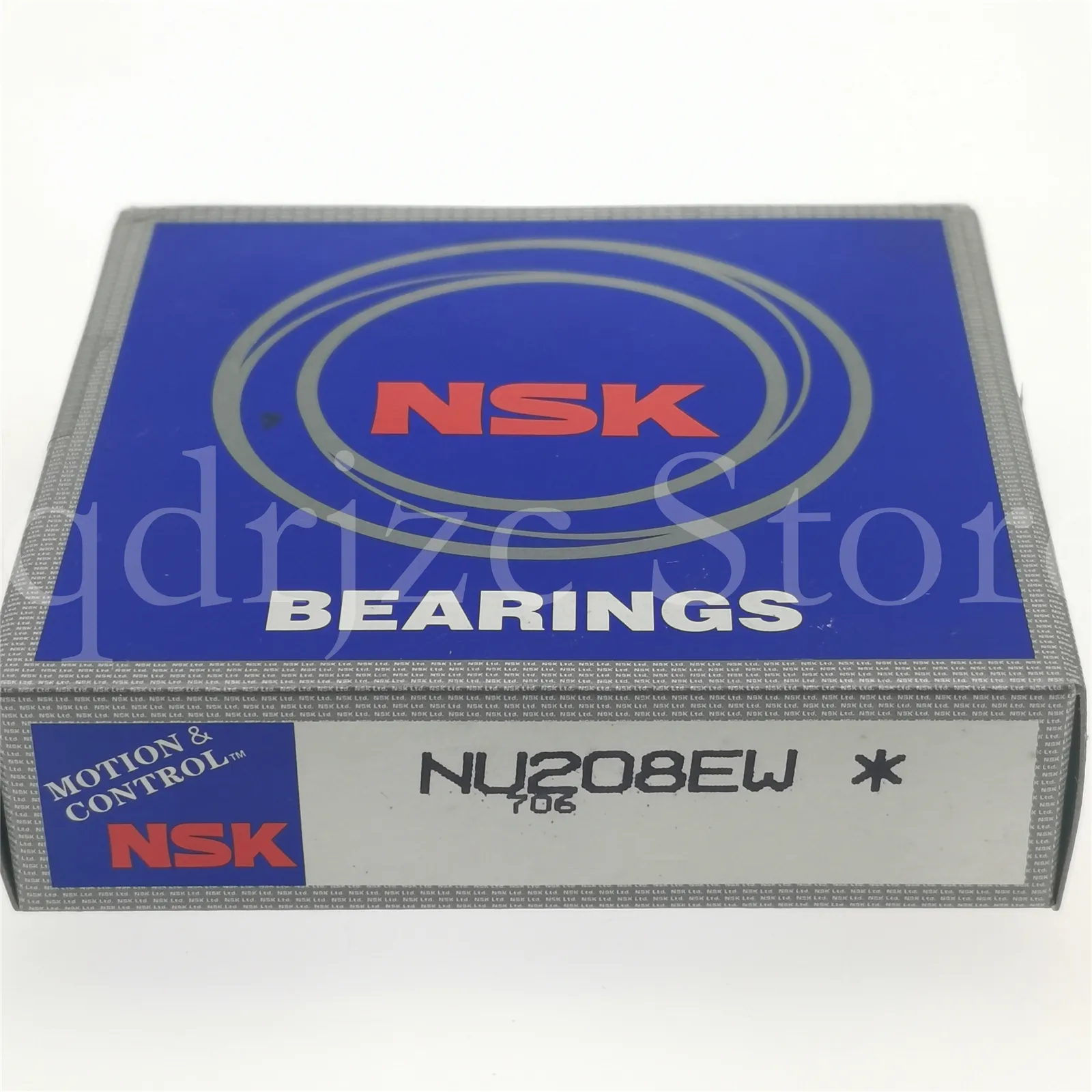 NSK قصيرة أسطواني الأسطوانة تحمل NU208EW = NU208ECJ NU208-E-XL-JP3 40MM 80MM 18MM