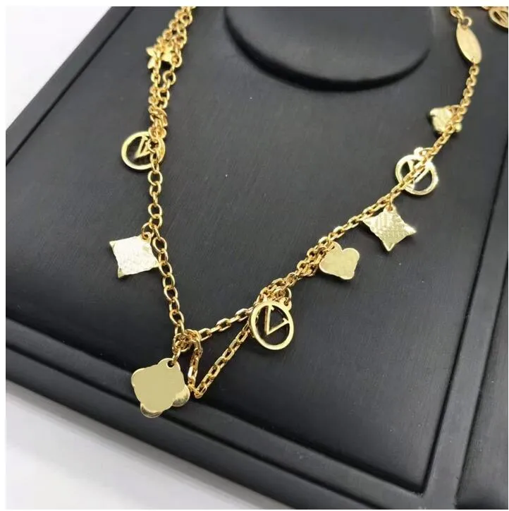 luxe ontwerper v ketting gouden kettingen Sterling zilveren sieradenontwerpers voor dames ketting feest bruiloft verlovingsliefhebbers cadeau