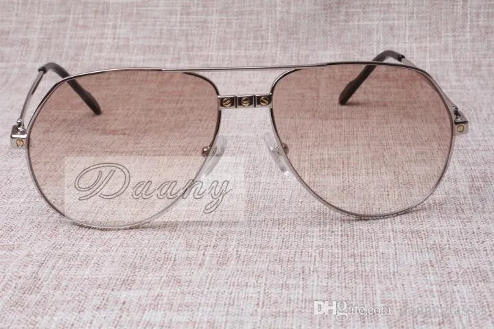 Direct high-quality high-quality glasses frame large box men`s ultra-light sunglasses 1324912A fashion frog sunglasses size: 59-15-140 mm