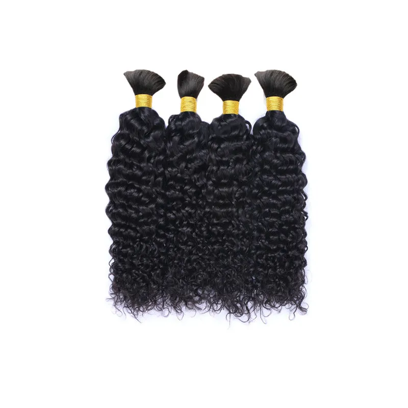 Micro mini Hair Brazilian Bulk Hair For Braiding Human Hair Bundles Wet And Wavy Braiding No Weft