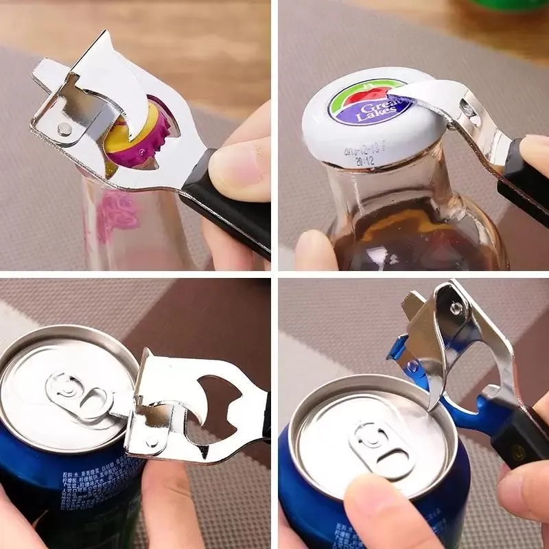 Household Beer Bottles Openers Multifunctional Creative Stainless Steel Can Beverage Bottle Opener Wine Opener