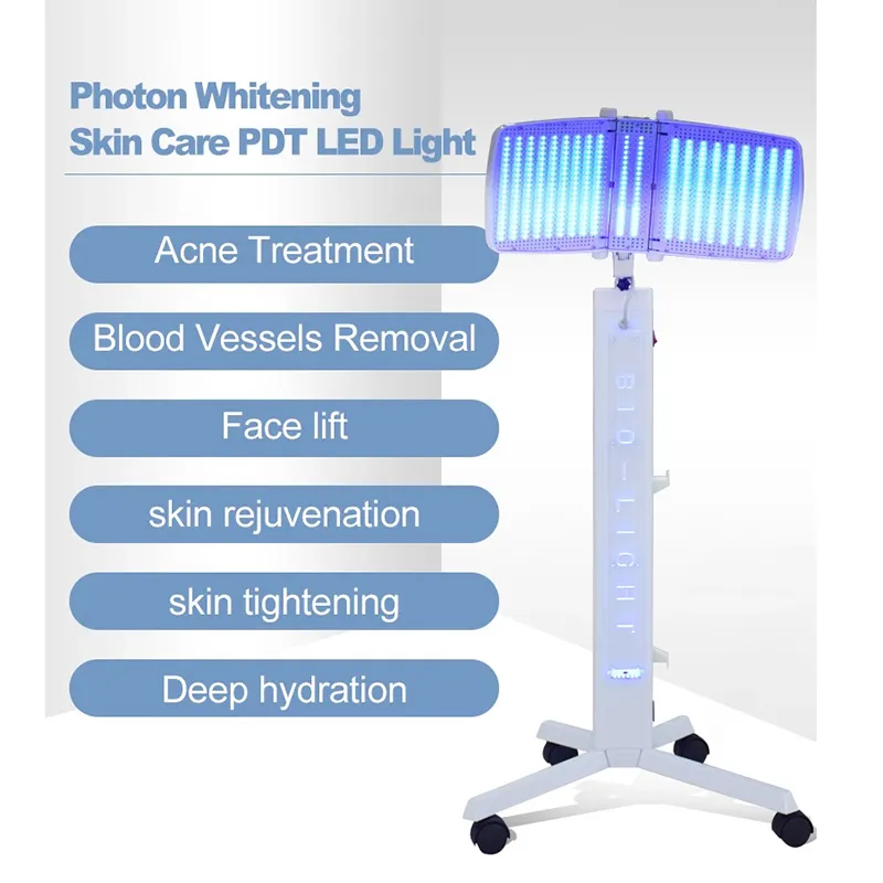 2022 Zomer PDT LED Light Therapy Machine 7 Colors Light Therapy Red Light Facial Therapy Acne Treatment Whitening Photon Bio Salon
