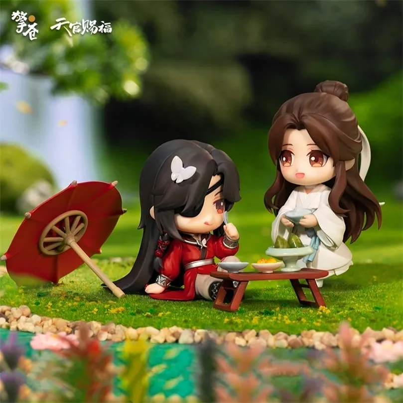 アニメフィギュア天国の役人祝福人形tgcf xie lian hua cheng tian guan ci fu toysアクションフィギュアバースデーギフト220520