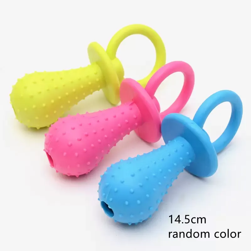 Pet Toys for Small Dogs Rubber Resistance To Bite Dog Toy Teeth Cleaning Chew Training Pet Supplies Puppy Cats