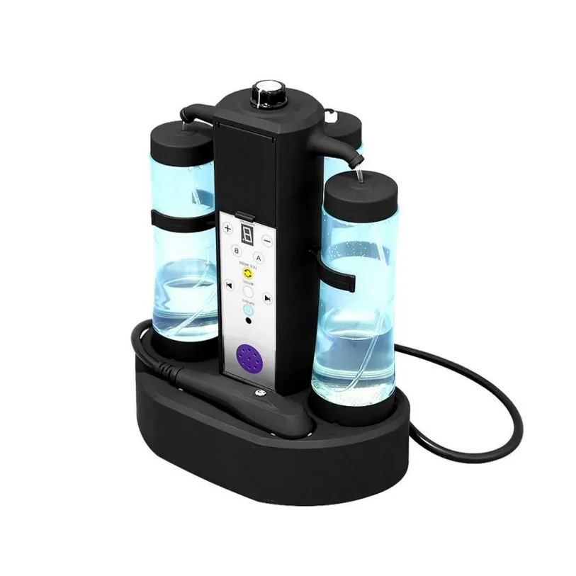 미세 박피시 신제품 산소 분배기 가격 수소 흡입 기계 H2O2 안면 피부 관리 버블 미용 기계