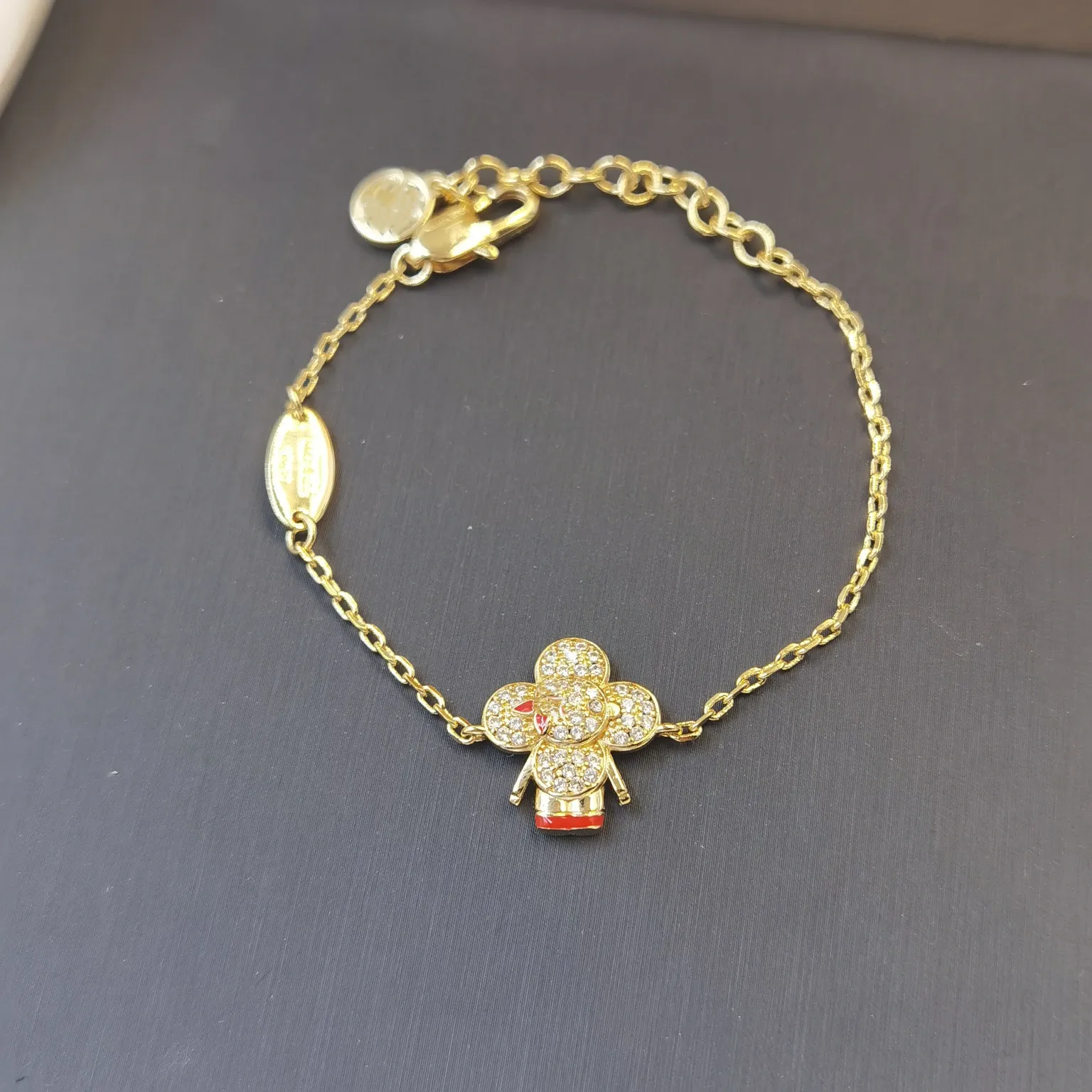 مصمم قلادة سوار العلامة التجارية الفاخرة L مجموعة مجوهرات الأزياء خمر سلسلة مجوهرات السيدات هدية عيد الحب 4
