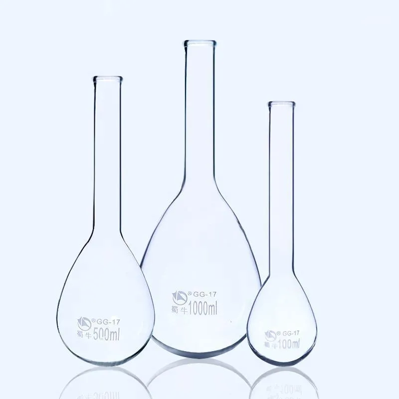 Forniture da laboratorio 1PC 50ml A 1000ml Matraccio Kjeldner Vetro borosilicato elevato Fissaggio dell'azoto Collo lungo Ammoniaca