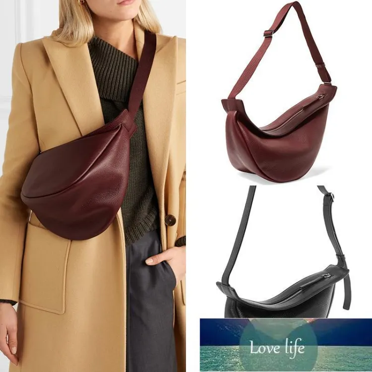 Moon Shoulder Crossbody HandbagsLadies Leather Designer Bag Women Messenger Dropshipingm Italy Styles Totes